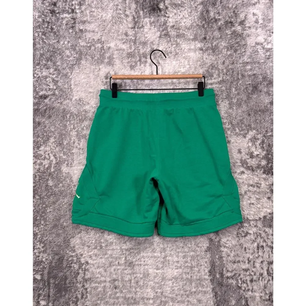 Jordan Fleece Diamond Shorts Small Mens Green